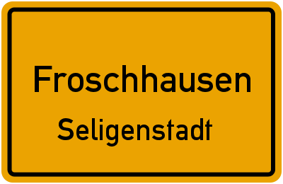 Seligenstadt OT Froschhausen