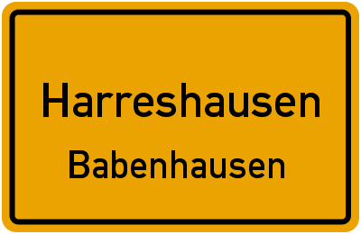 Babenhausen OT Harreshausen